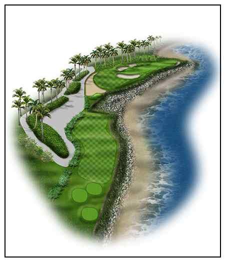 golf course 3d model