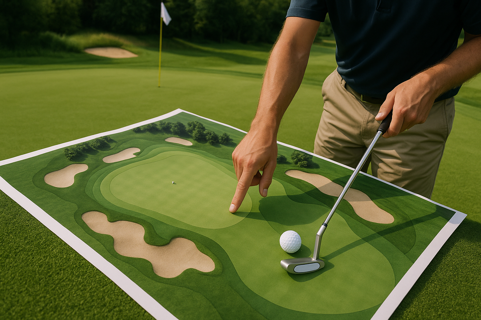3D Golf Course Maps